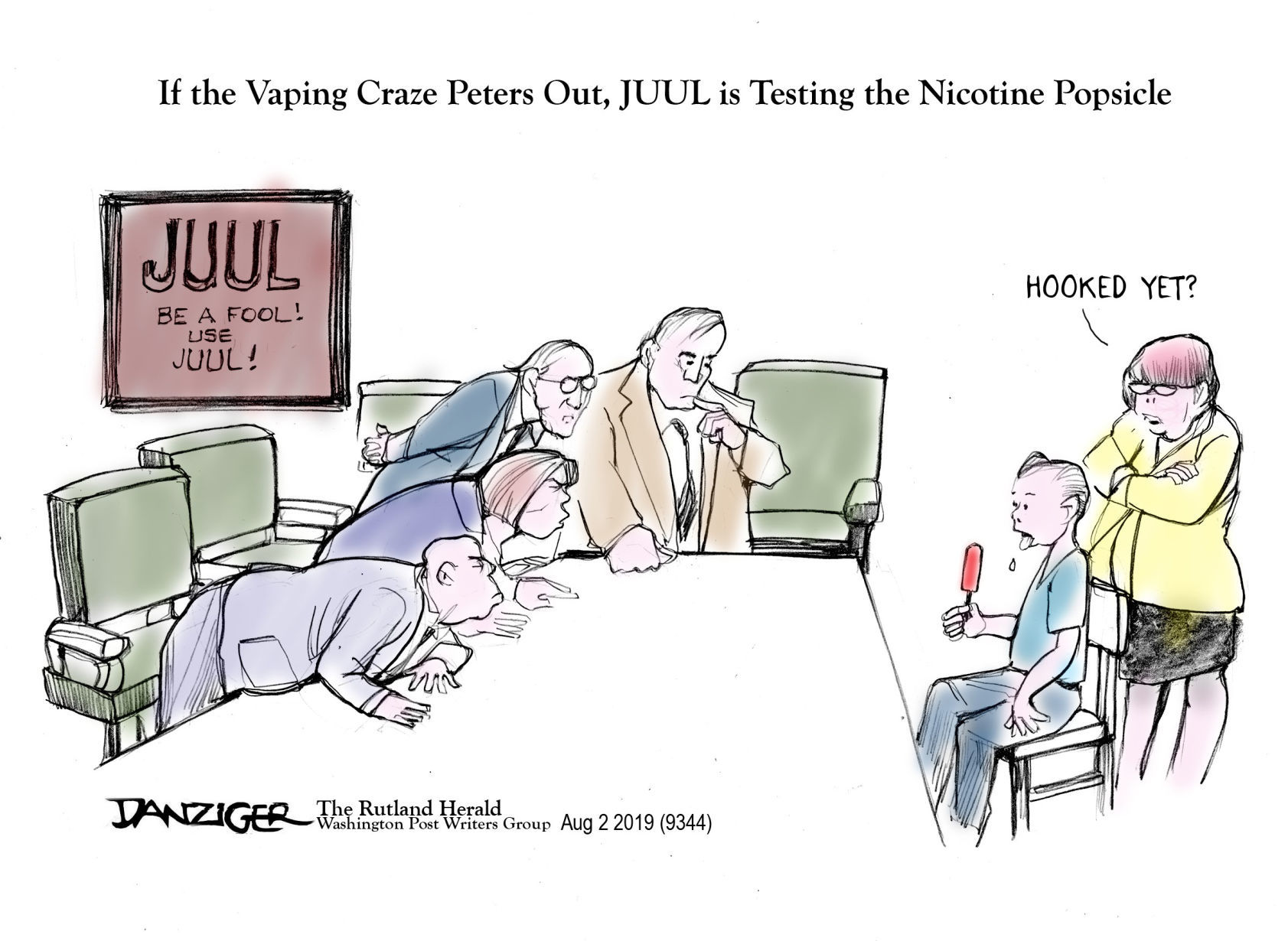 Jeff Danziger cartoon